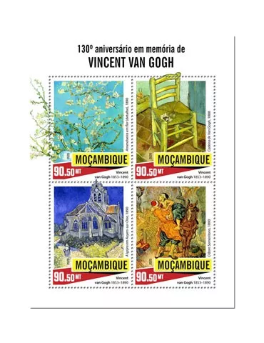 n° 8850/8853 - Timbre MOZAMBIQUE Poste