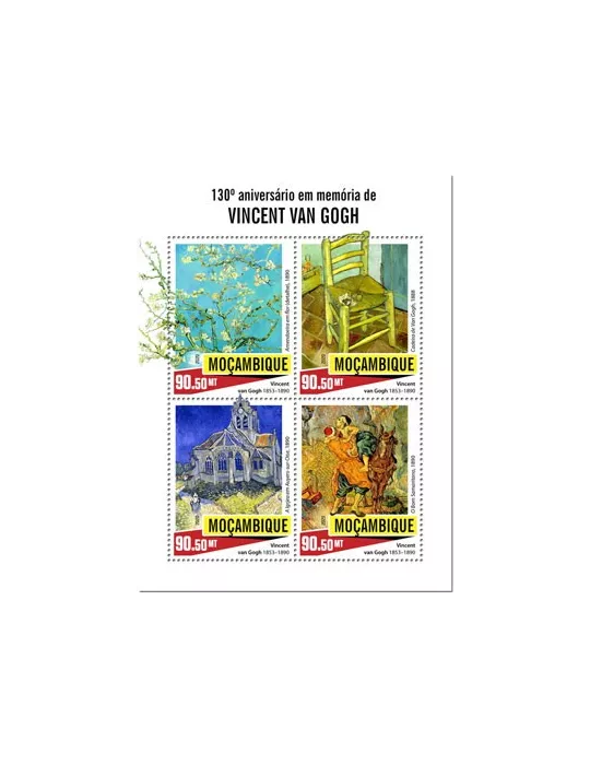 n° 8850/8853 - Timbre MOZAMBIQUE Poste