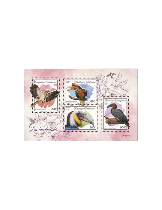n° 6270/6273 - Timbre CENTRAFRIQUE Poste