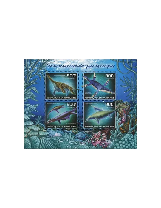 n° 6278/6281 - Timbre CENTRAFRIQUE Poste