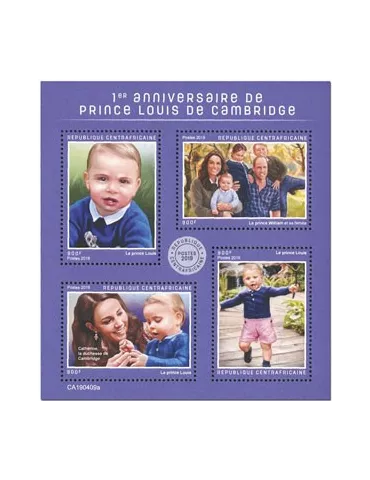 n° 6302/6305 - Timbre CENTRAFRIQUE Poste