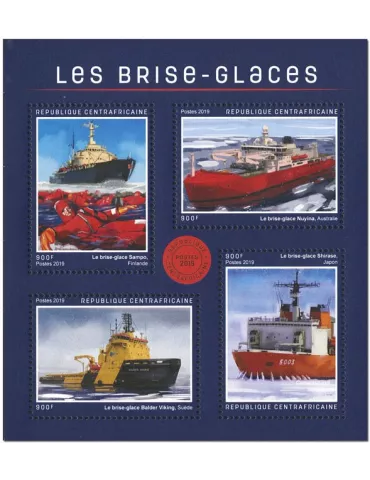 n° 6310/6313 - Timbre CENTRAFRIQUE Poste