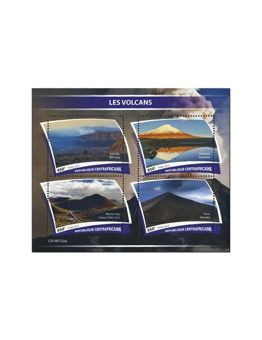 n° 6464/6467 - Timbre CENTRAFRIQUE Poste