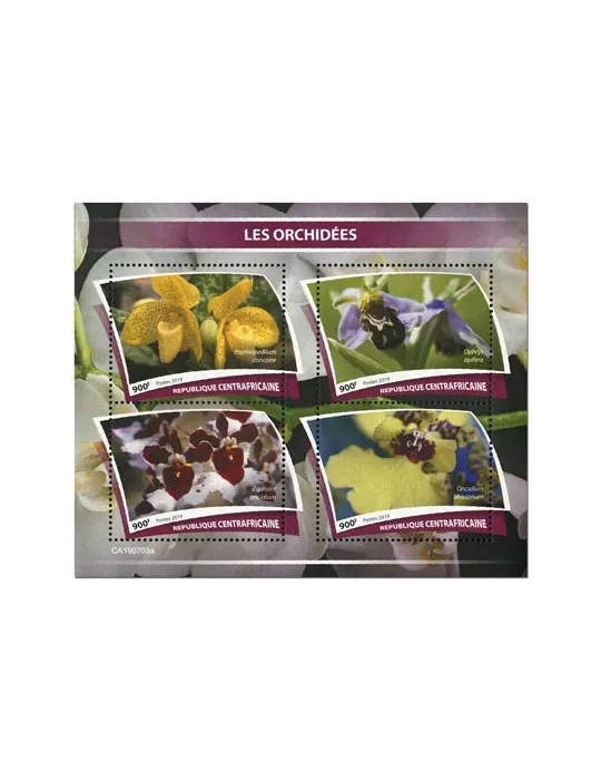 n° 6468/6471 - Timbre CENTRAFRIQUE Poste