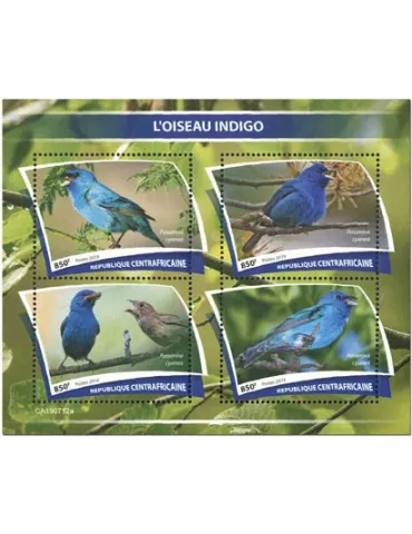 n° 6504/6507 - Timbre CENTRAFRIQUE Poste