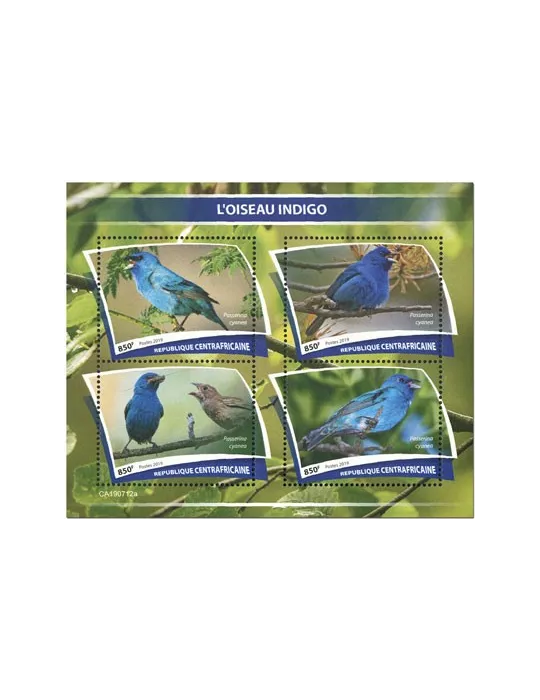 n° 6504/6507 - Timbre CENTRAFRIQUE Poste