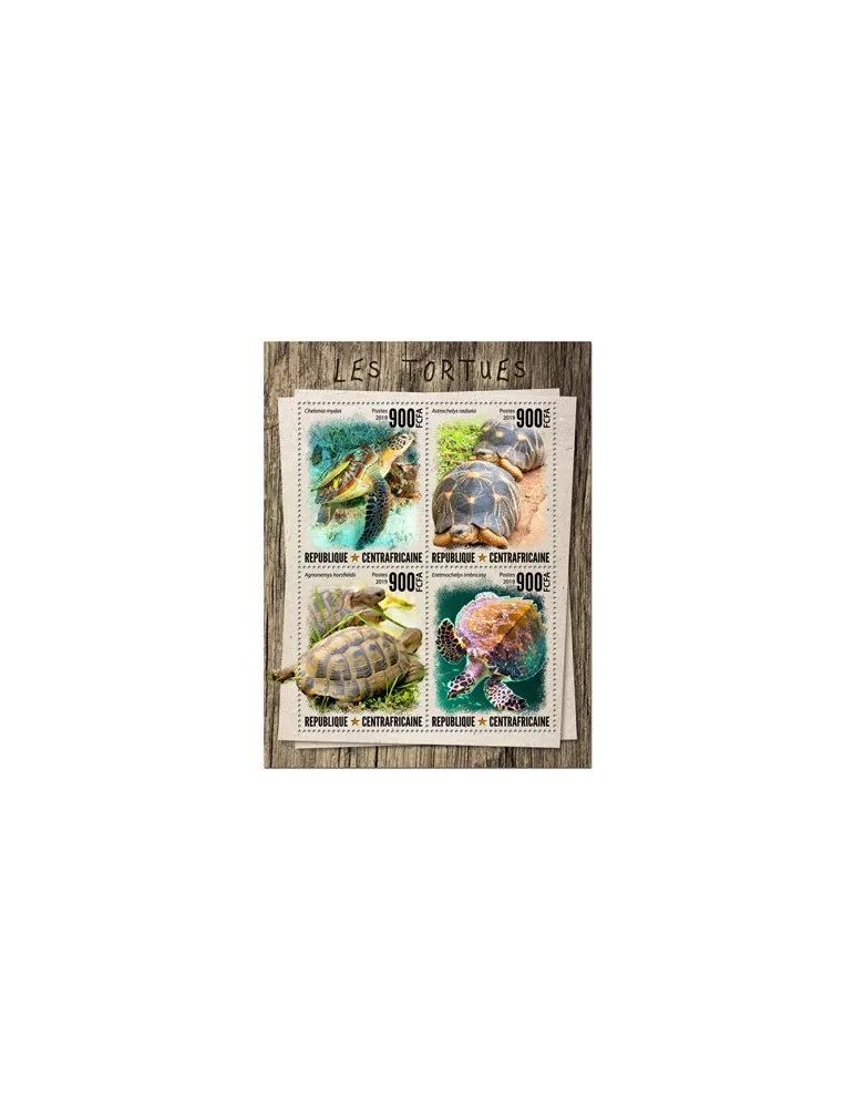 n° 6512/6515 - Timbre CENTRAFRIQUE Poste