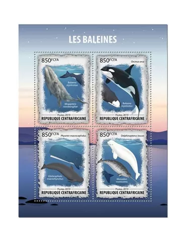 n° 6573/6576 - Timbre CENTRAFRIQUE Poste