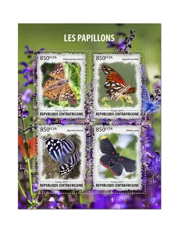 n° 6605/6608 - Timbre CENTRAFRIQUE Poste