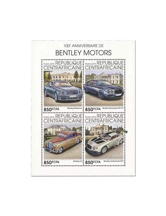 n° 6653/6656 - Timbre CENTRAFRIQUE Poste