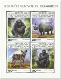 n° 6681/6684 - Timbre CENTRAFRIQUE Poste