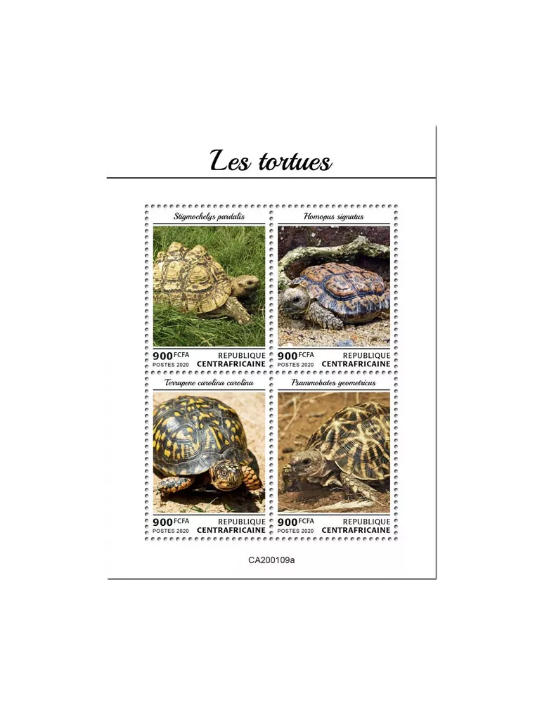 n° 6746/6749 - Timbre CENTRAFRIQUE Poste