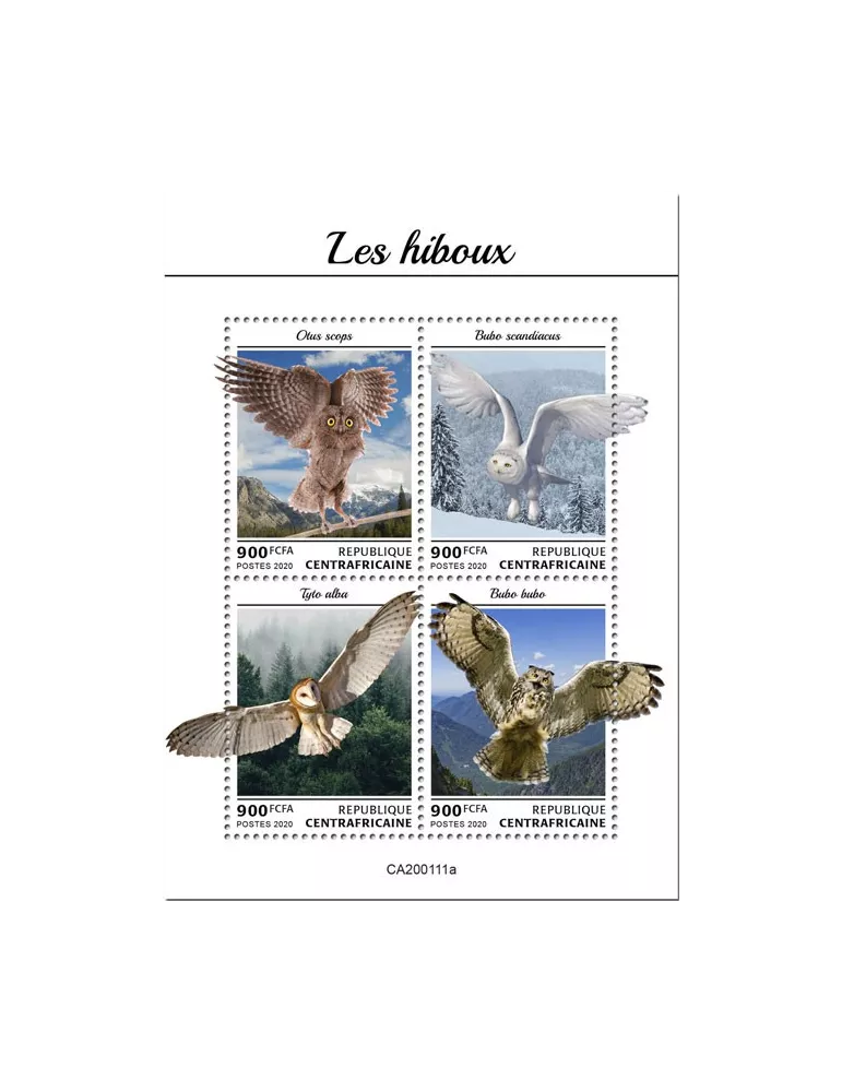 n° 6754/6757 - Timbre CENTRAFRIQUE Poste