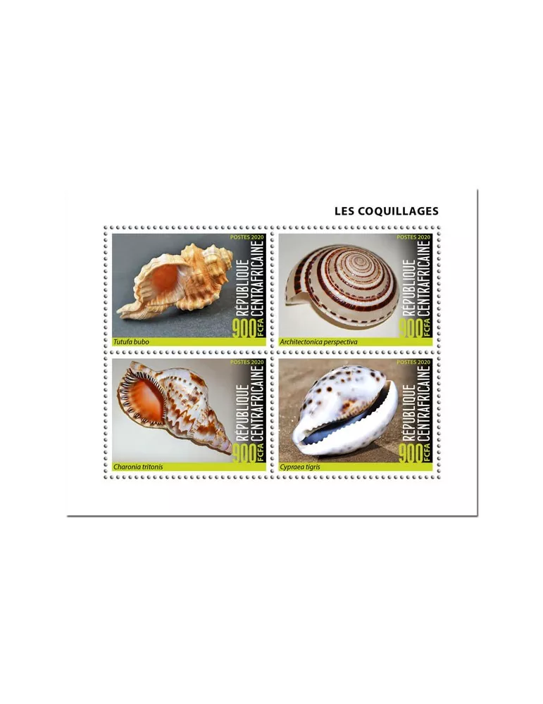 n° 6846/6849 - Timbre CENTRAFRIQUE Poste