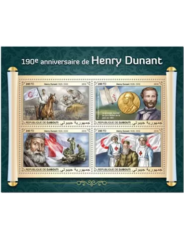 n° 2096/2099 - Timbre DJIBOUTI Poste