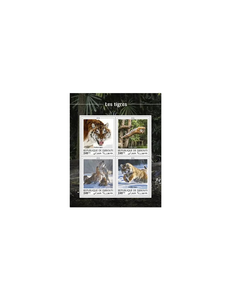 n° 2172/2175 - Timbre DJIBOUTI Poste