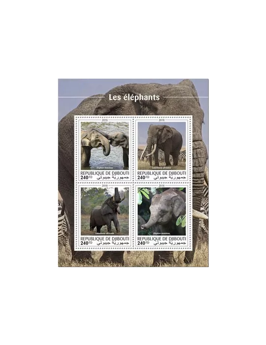 n° 2176/2179 - Timbre DJIBOUTI Poste