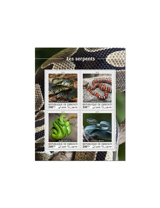 n° 2188/2191 - Timbre DJIBOUTI Poste