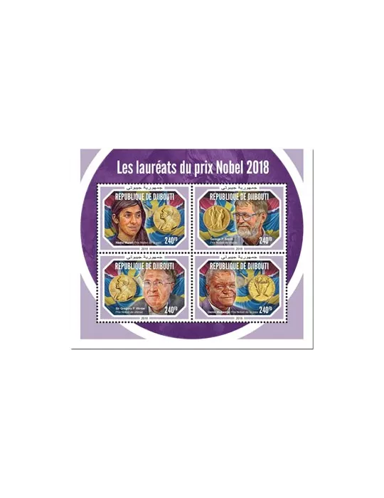 n° 2253/2256 - Timbre DJIBOUTI Poste