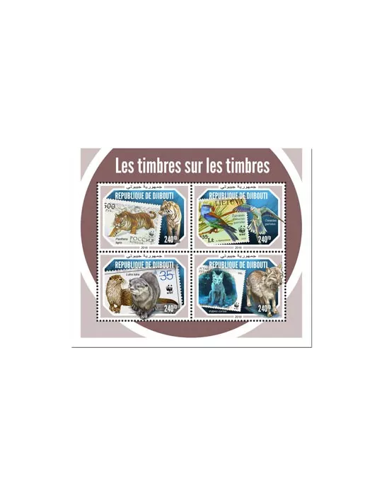 n° 2301/2304 - Timbre DJIBOUTI Poste