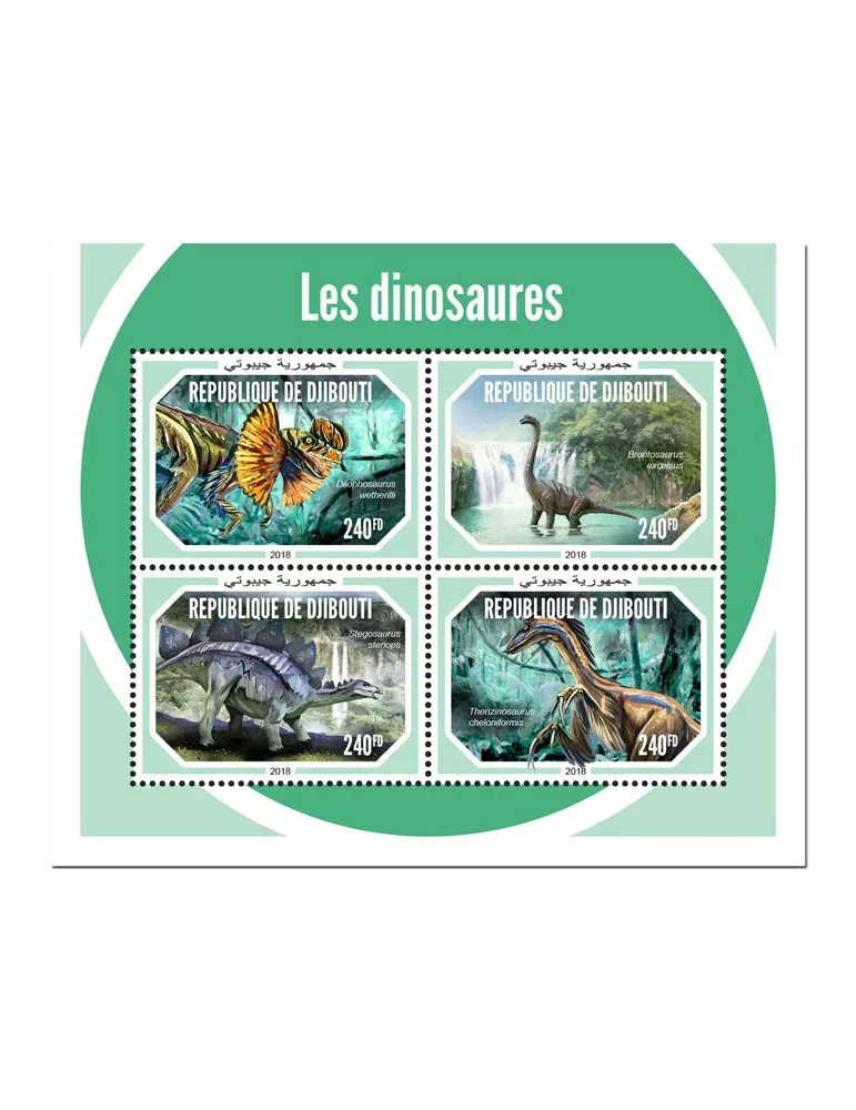 n° 2321/2324 - Timbre DJIBOUTI Poste