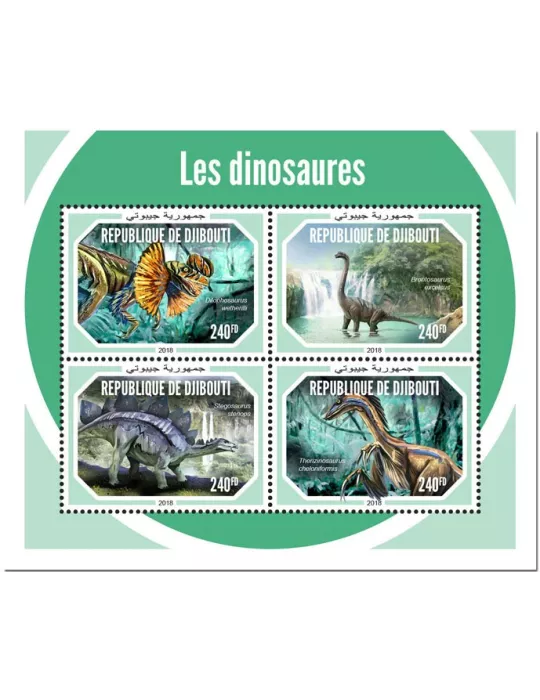 n° 2321/2324 - Timbre DJIBOUTI Poste