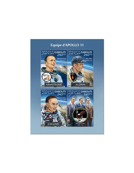 n° 2414/2417 - Timbre DJIBOUTI Poste