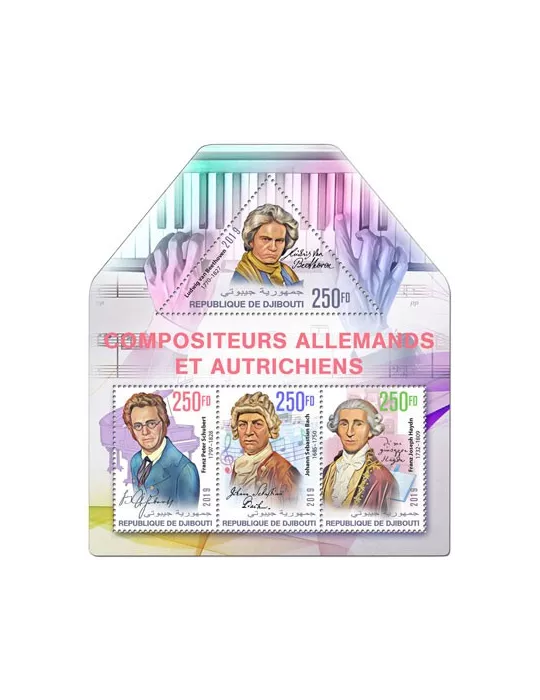 n° 2423/2426 - Timbre DJIBOUTI Poste