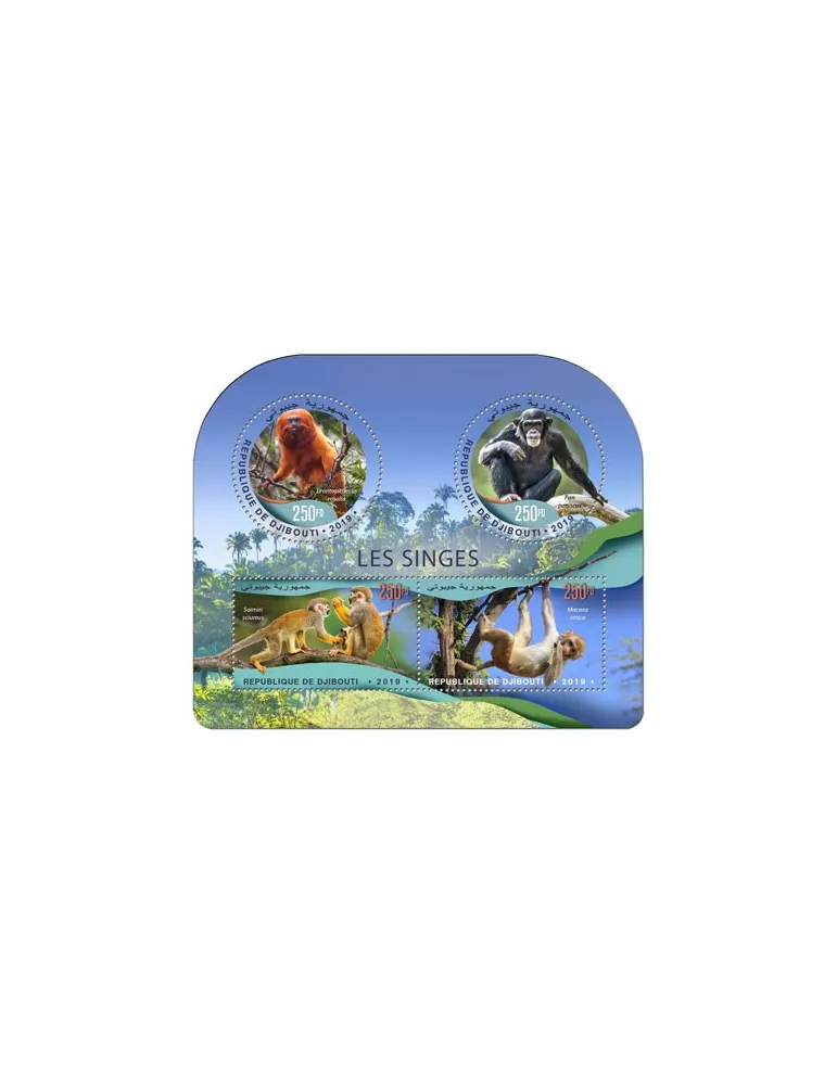 n° 2431/2434 - Timbre DJIBOUTI Poste