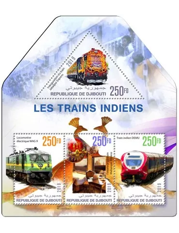 n° 2443/2446 - Timbre DJIBOUTI Poste