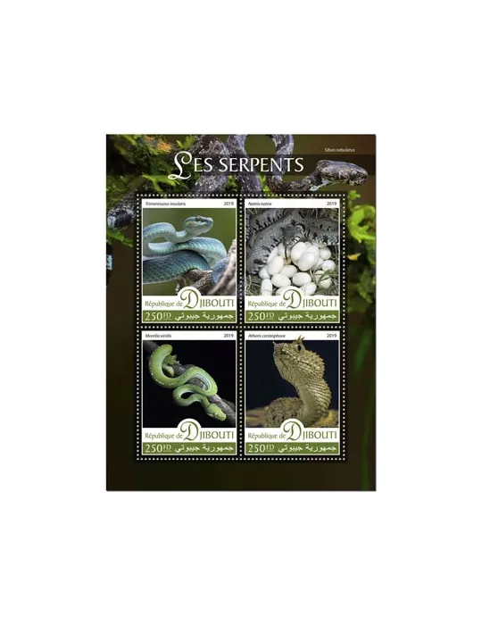 n° 2515/2518 - Timbre DJIBOUTI Poste