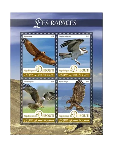 n° 2551/2554 - Timbre DJIBOUTI Poste