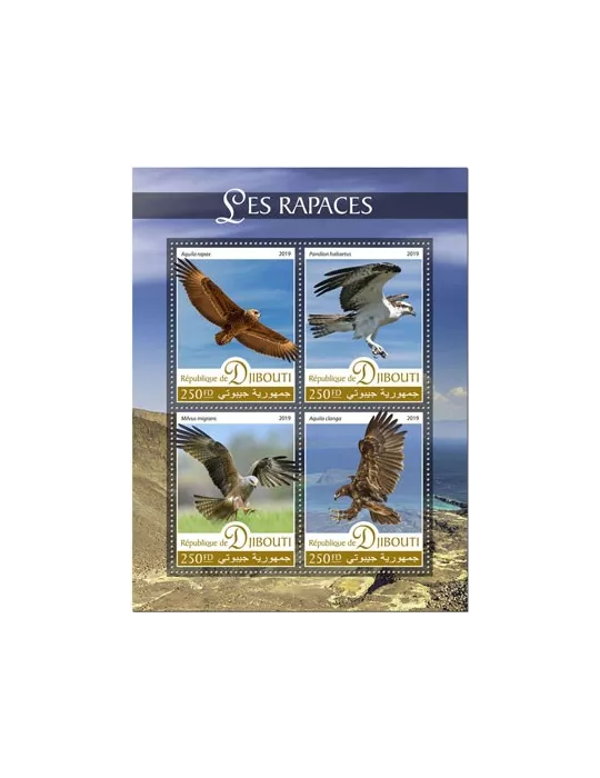 n° 2551/2554 - Timbre DJIBOUTI Poste