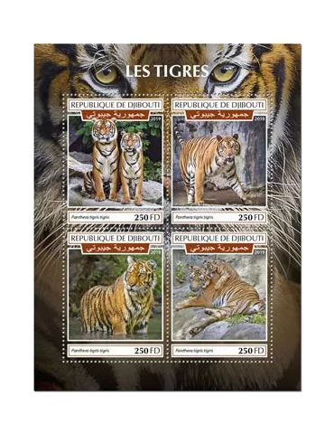 n° 2677/2680 - Timbre DJIBOUTI Poste