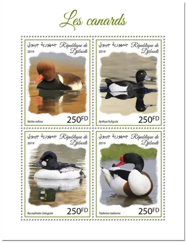 n° 2713/2716 - Timbre DJIBOUTI Poste