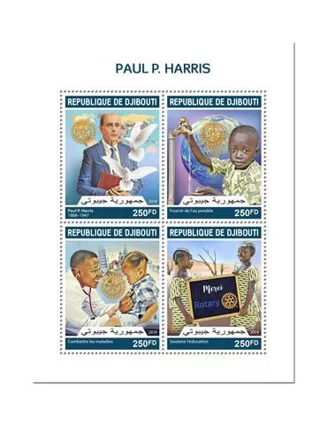 n° 2741/2744 - Timbre DJIBOUTI Poste