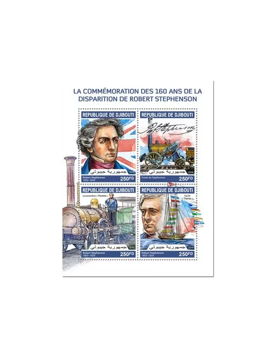 n° 2745/2748 - Timbre DJIBOUTI Poste