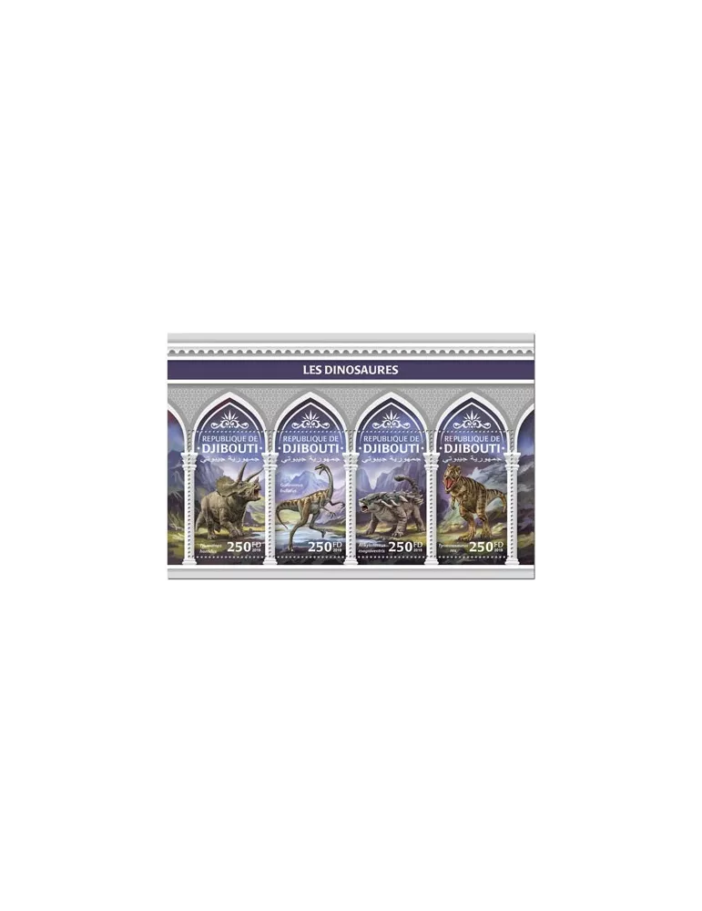 n° 2785/2788 - Timbre DJIBOUTI Poste