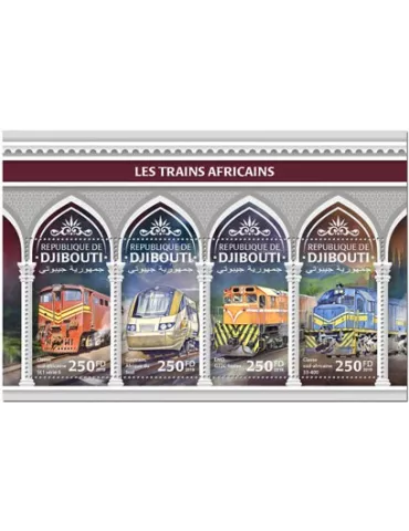 n° 2817/2820 - Timbre DJIBOUTI Poste