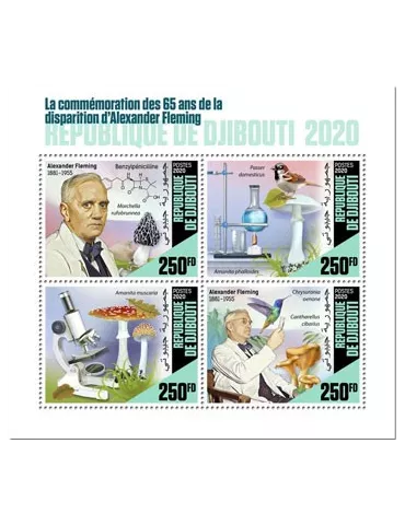 n° 2865/2868 - Timbre DJIBOUTI Poste