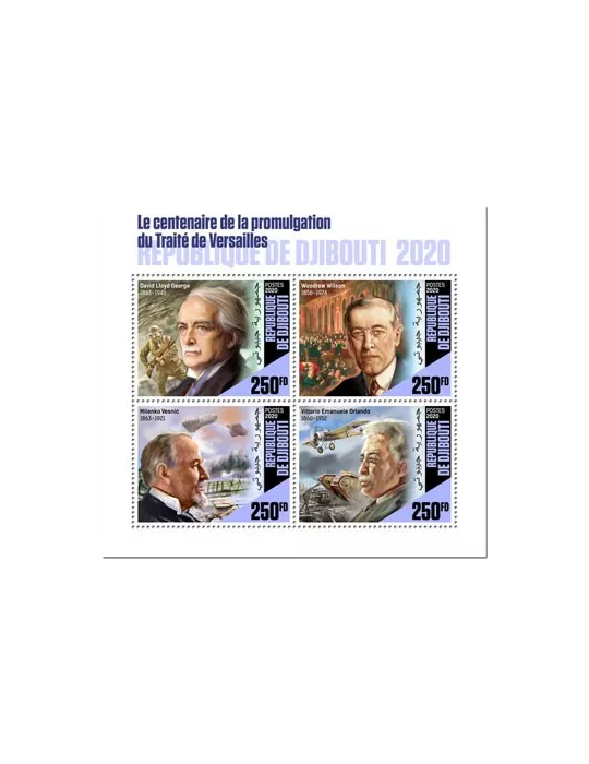 n° 2889/2892 - Timbre DJIBOUTI Poste