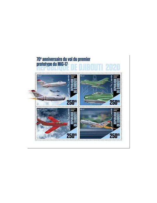 n° 2901/2904 - Timbre DJIBOUTI Poste