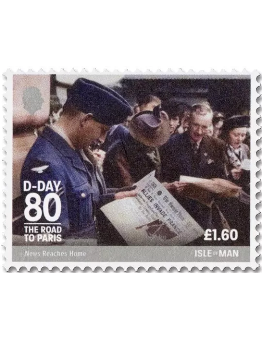 n° 3123/3127 et n° 3128/3132 - Timbre ILE DE MAN Poste