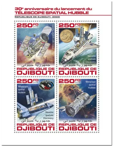 n° 2936/2939 - Timbre DJIBOUTI Poste