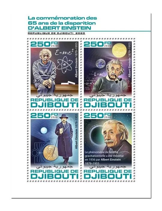 n° 2964/2967 - Timbre DJIBOUTI Poste