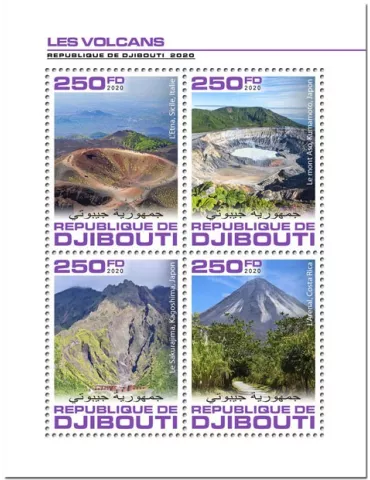 n° 3004/3007 - Timbre DJIBOUTI Poste
