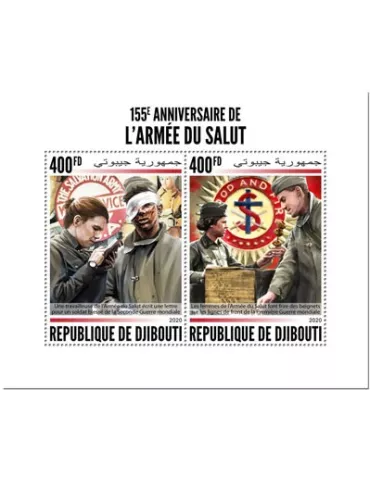 n° 3011/3012 - Timbre DJIBOUTI Poste