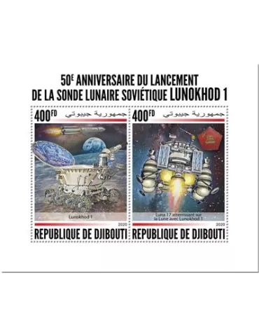 n° 3027/3028 - Timbre DJIBOUTI Poste