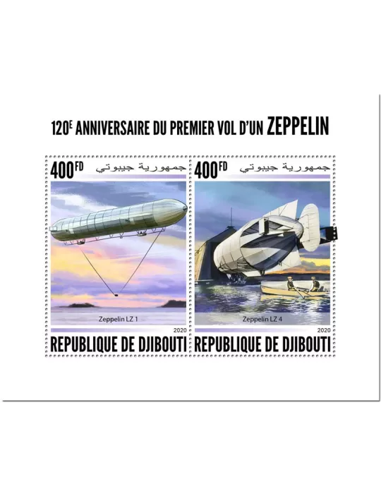 n° 3043/3044 - Timbre DJIBOUTI Poste