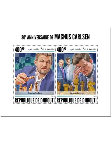 n° 3047/3048 - Timbre DJIBOUTI Poste